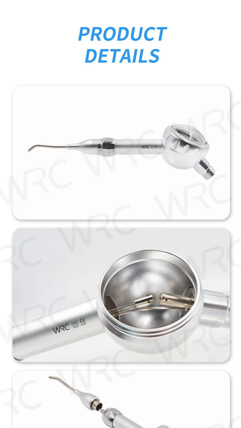 Dental Air Water Polisher Jet Metal Polisher Air Flow Oral Jet Teeth Polisher System Tooth Cleaning Prophy Polishing tool