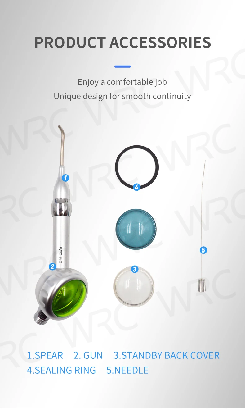 Dental Air Water Polisher Jet Metal Polisher Air Flow Oral Jet Teeth Polisher System Tooth Cleaning Prophy Polishing tool