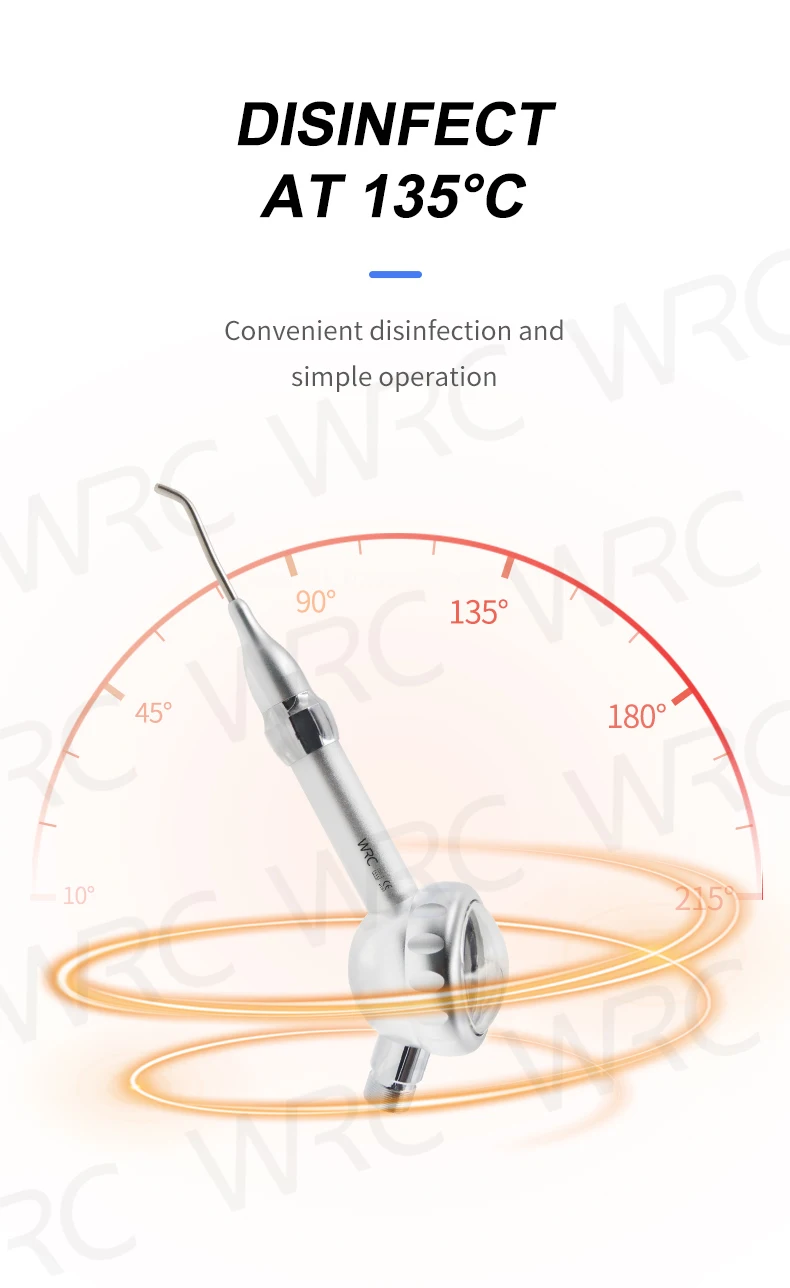 Dental Air Water Polisher Jet Metal Polisher Air Flow Oral Jet Teeth Polisher System Tooth Cleaning Prophy Polishing tool