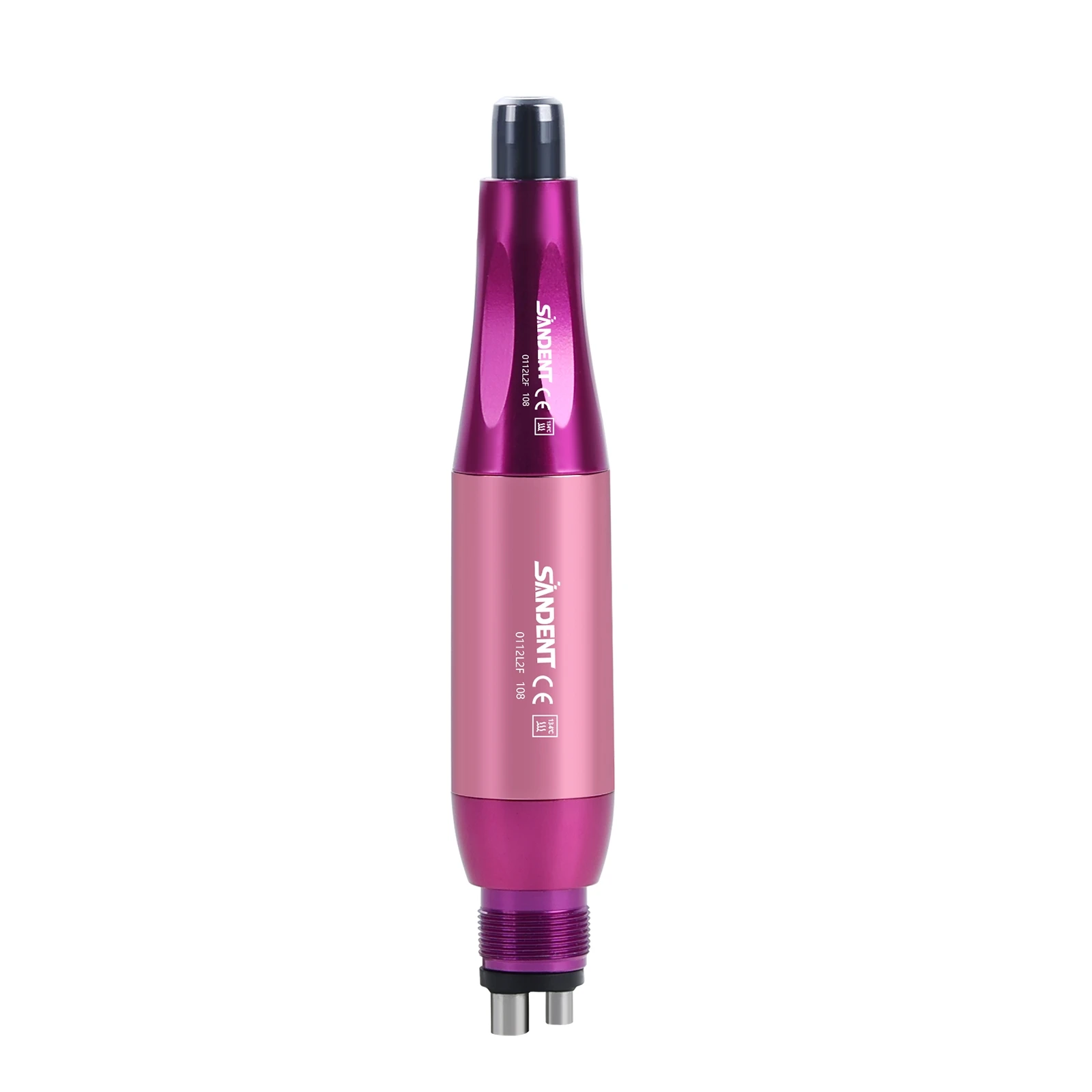 360° Swivel Dental 4:1 Hygiene Prophy Handpiece 2/4 Holes Air Motor Straight Nose Cone/Disposable Prophy Angles