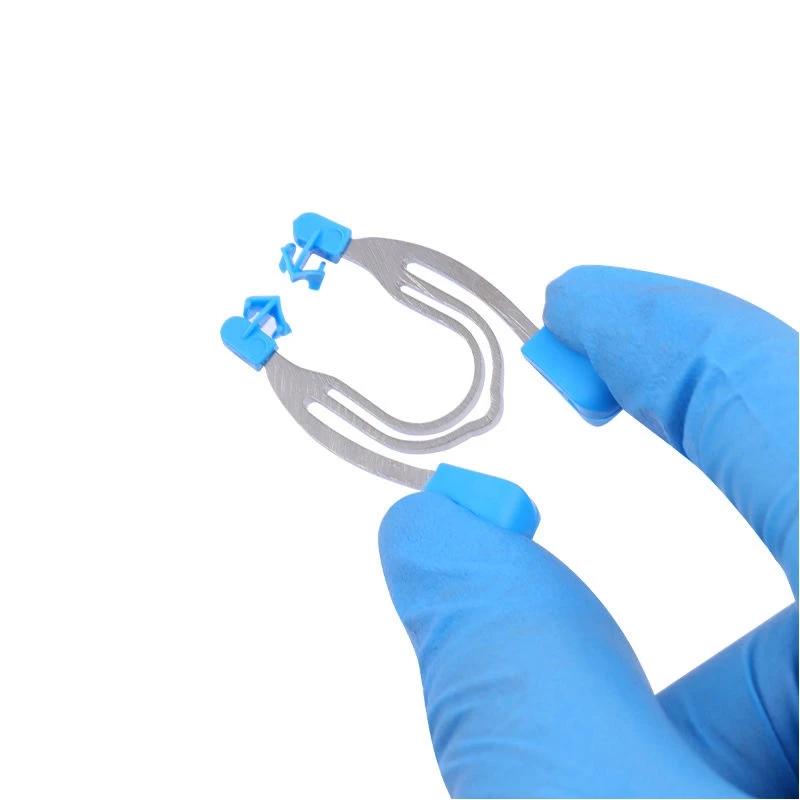 Dental Matrix Sectional Contoured Metal Spring Clip Rings Clamps Wedges Plier Clamping Ring Dentist Tools