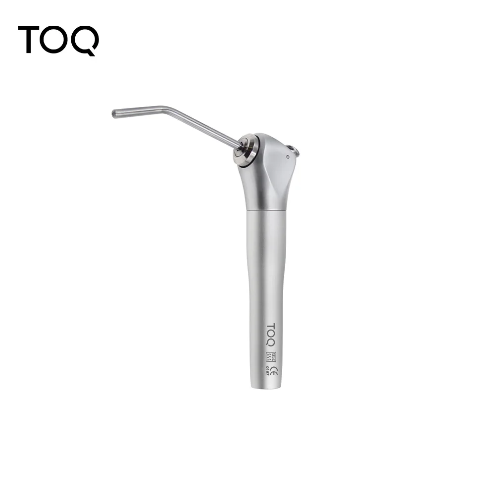 Dental Air Water Spray Triple 3 Way Syringe Handpiece + 2 Nozzles Tips Tubes for Air Triple Syringe Dental Cleaning Equipment