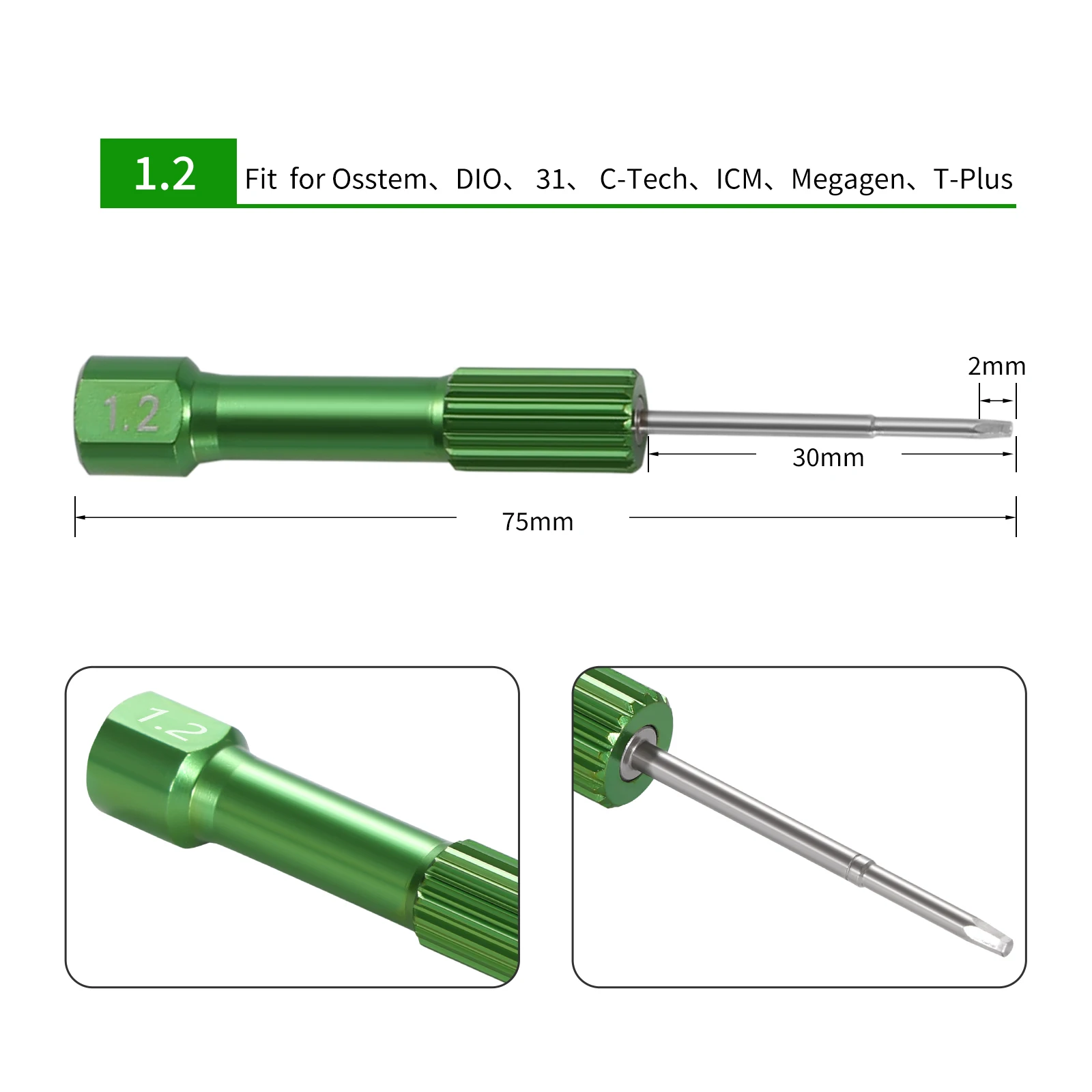 Dental Universal Implant Prosthetic Kit Torque Ratchet Wrench Screw Drivers Remover Dentistry Implant Tools