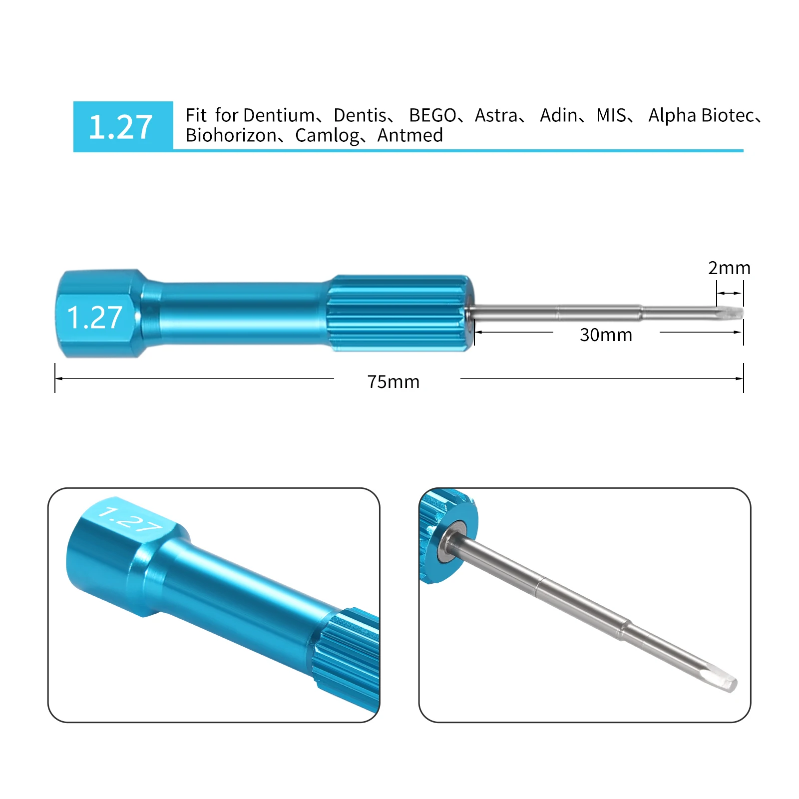 Dental Universal Implant Prosthetic Kit Torque Ratchet Wrench Screw Drivers Remover Dentistry Implant Tools