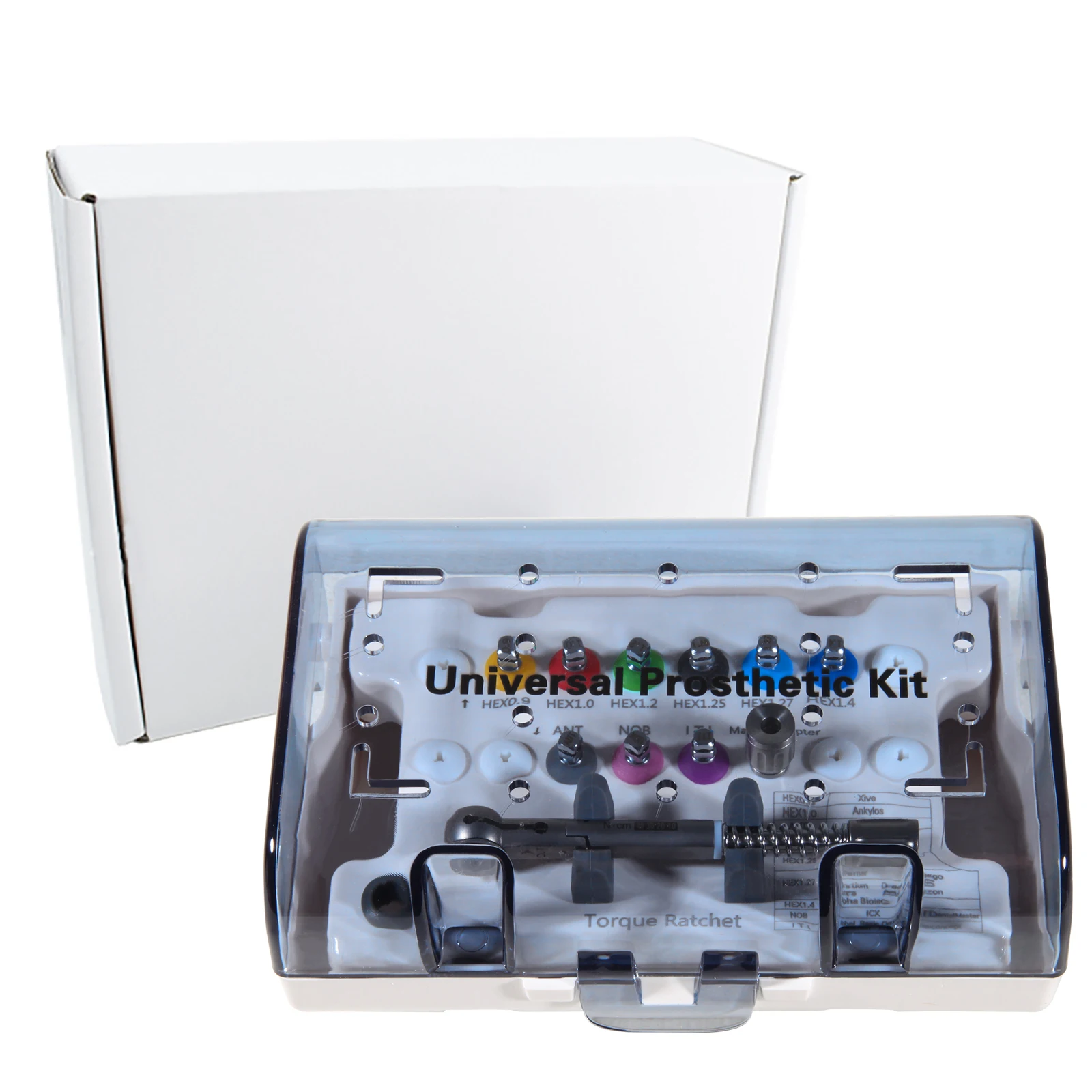 Dental Universal Implant Prosthetic Kit Torque Ratchet Wrench Screw Drivers Remover Dentistry Implant Tools
