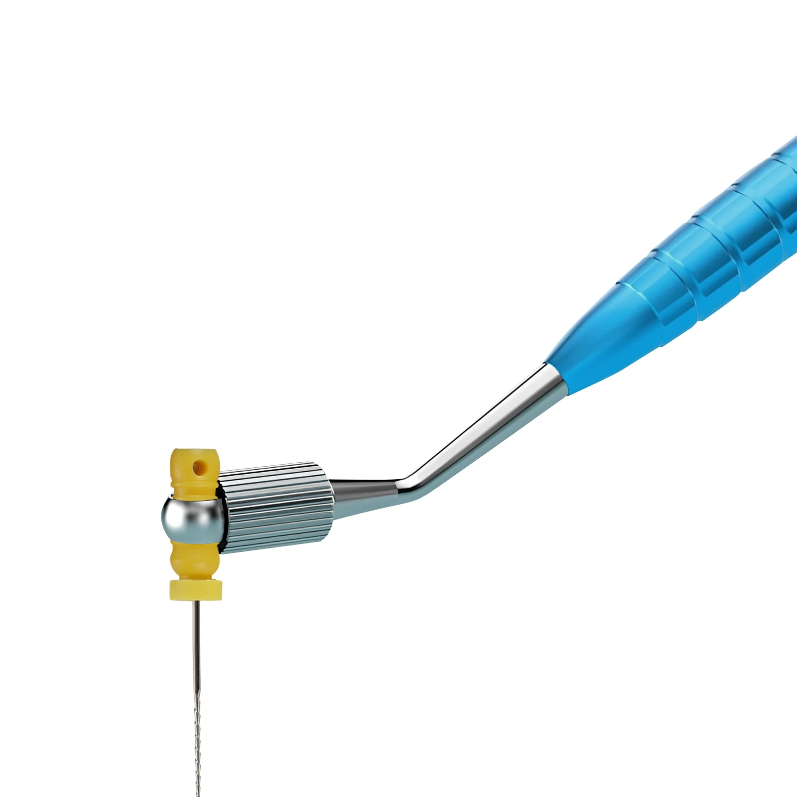 1-20Pcs Dental Endodontic Endo File Holder K-Files Handle Hand UseStainless Steel Root Canal Tool Ergonomic Grip Autoclavable