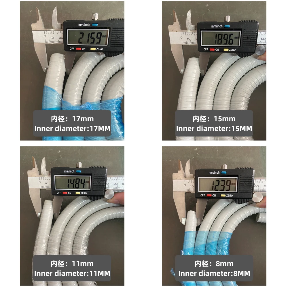 JUMTOP 1.6meters Dental Strong Suction/ Weak Suction Tube Hose Pipe for Dental Unit inner17mm/15mm/11mm/8mm