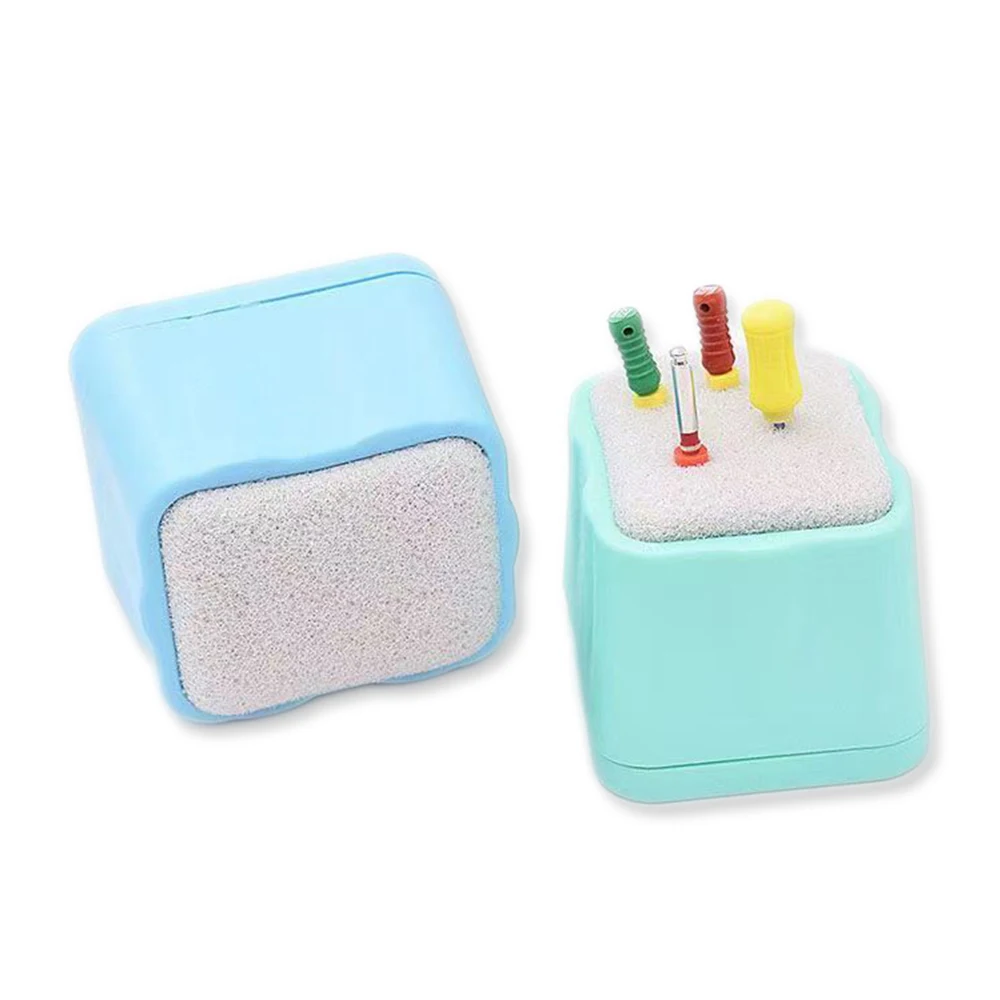 Dental Cleaning Stand Foam File Drills Endodontic Block Holder Dentistry Laboratory Equipment Dentist Tools