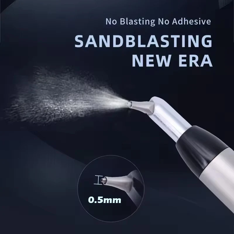 2/4Hole Dental Aluminum Oxide Micro blaster Air Abrasion Polish Microetcher Sandblaster With/No Water
