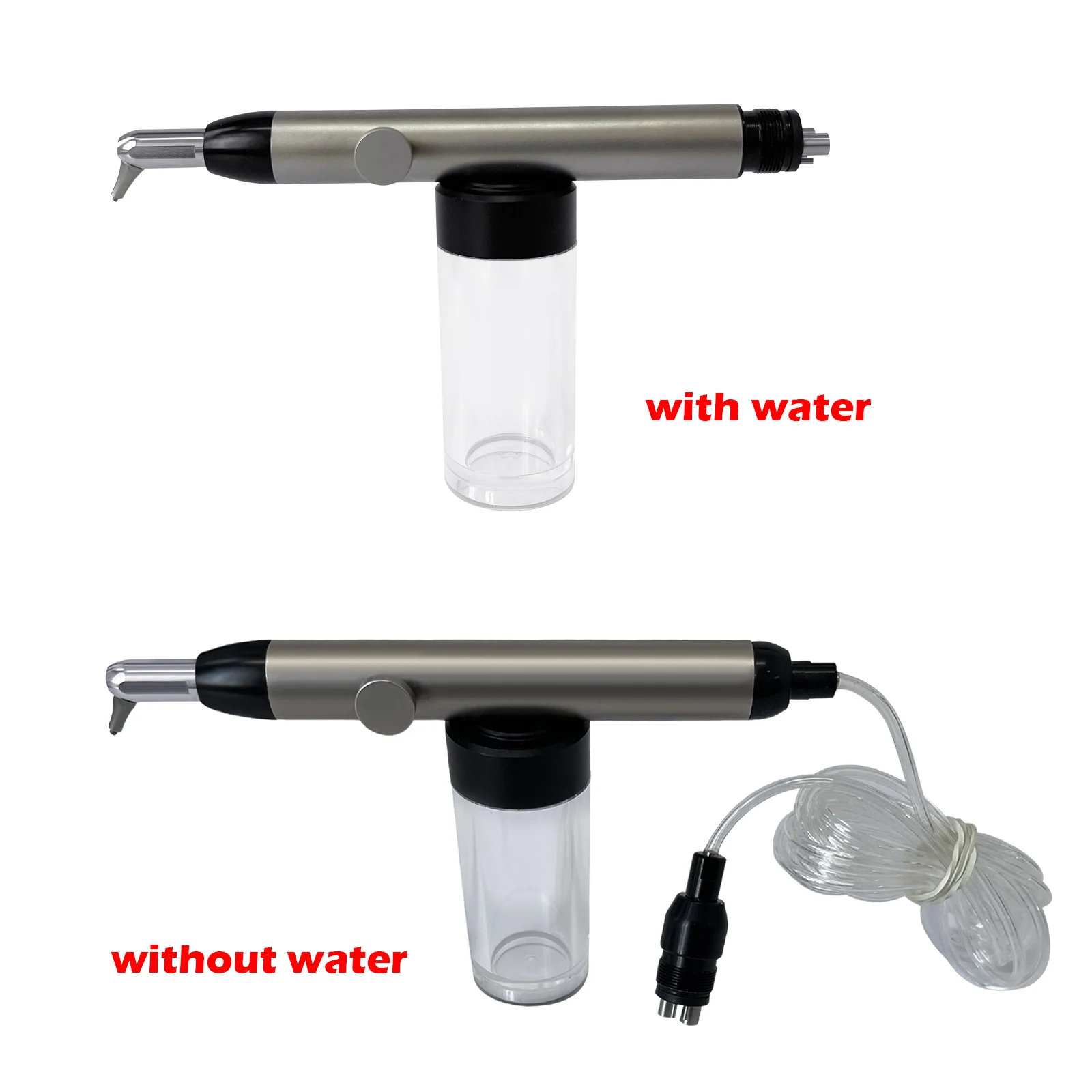 2/4Hole Dental Aluminum Oxide Micro blaster Air Abrasion Polish Microetcher Sandblaster With/No Water