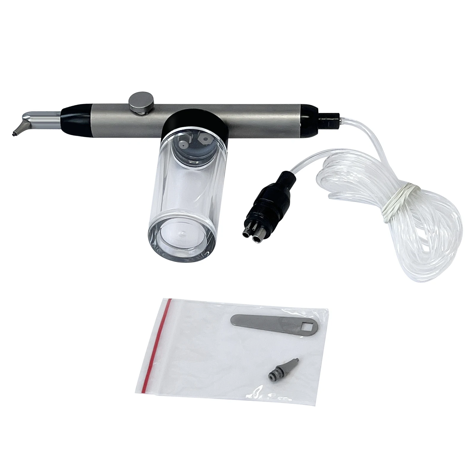 2/4Hole Dental Aluminum Oxide Micro blaster Air Abrasion Polish Microetcher Sandblaster With/No Water