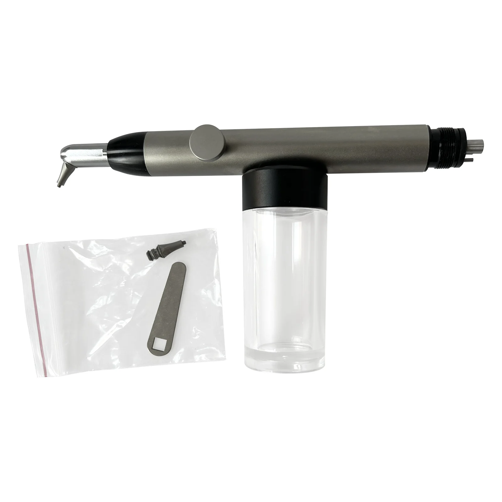 2/4Hole Dental Aluminum Oxide Micro blaster Air Abrasion Polish Microetcher Sandblaster With/No Water