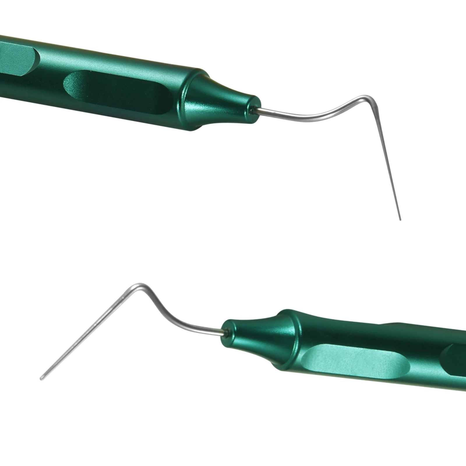 Dental Endo Hand Plugger Tips with Flexible Niti Tip for Narrow & Curved Root Canals 4 Colors Root Canal Obturation Tools