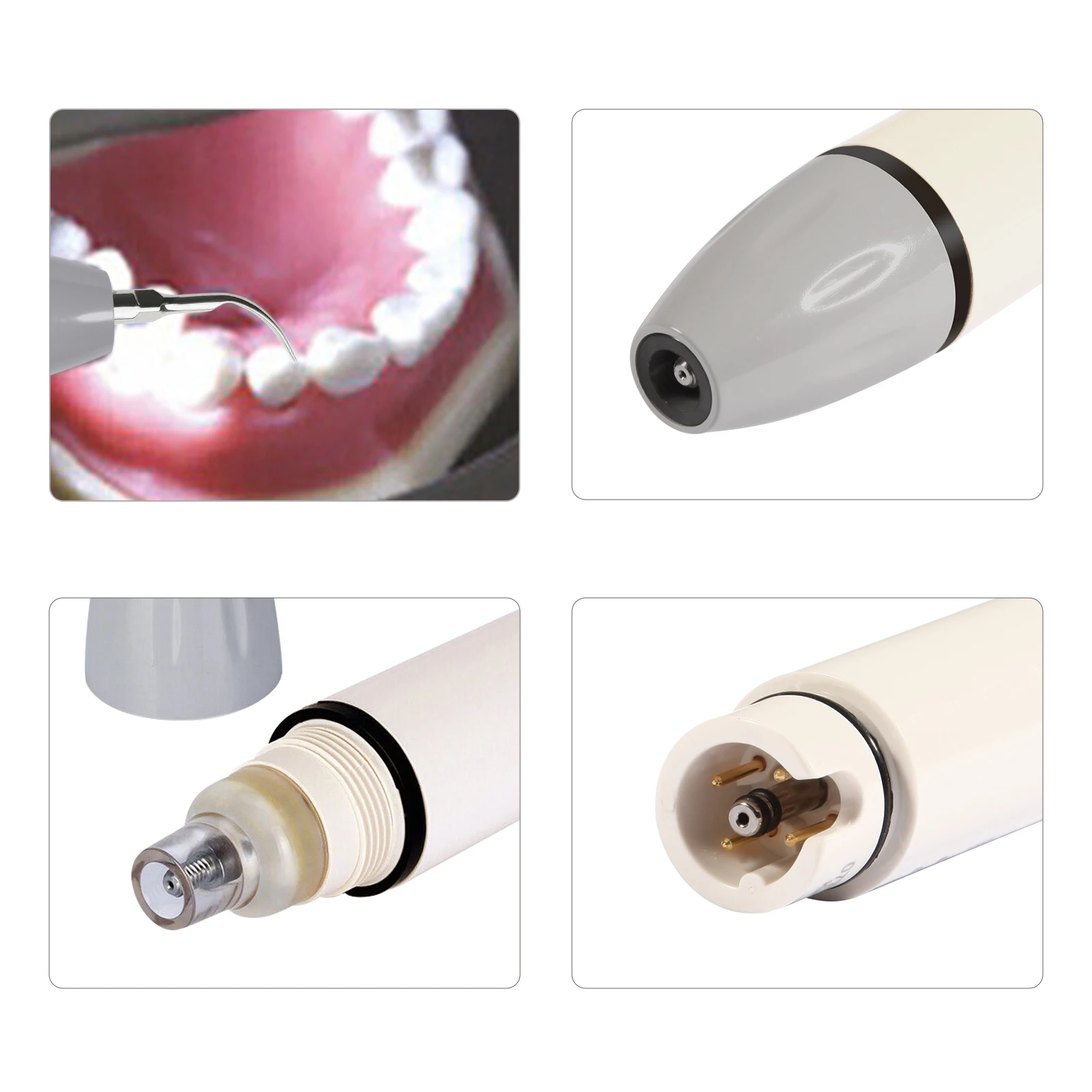 Dental Ultrasonic Scaling Handpiece Scaler Handle Fit for HW-3H EMS/DTE & SATELEC /Woodpack