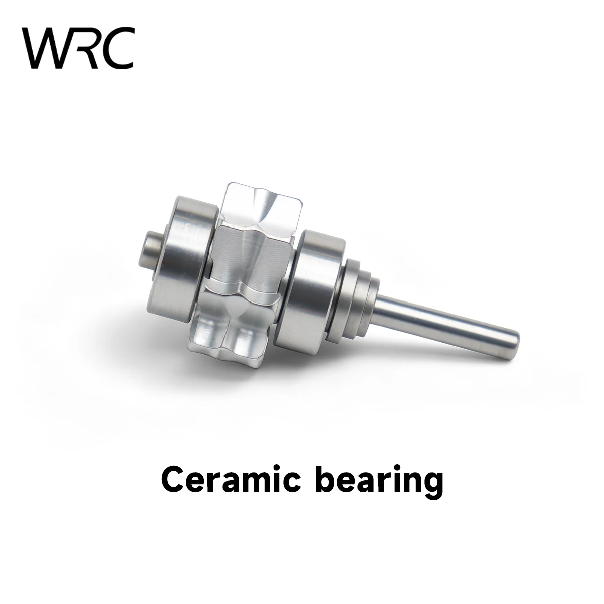 LED High Speed Dental Air Turbine Handpiece Ceramic Bearings 4 Holes Water Spray Cooling Push Button Chuck For Dentist Use