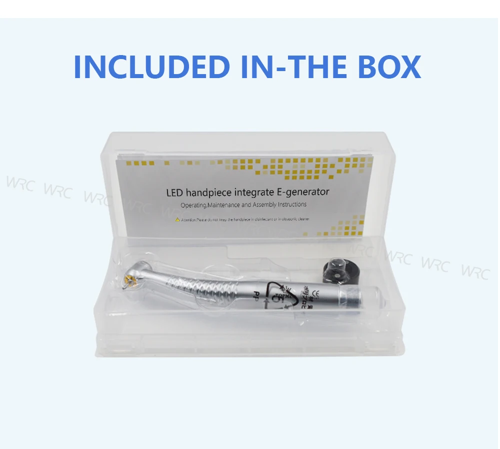 Dental High Speed 5 LED Light Air Turbina Cartridge Rotor Water Spray Handpiece 2/4 Holes Dental Equipment