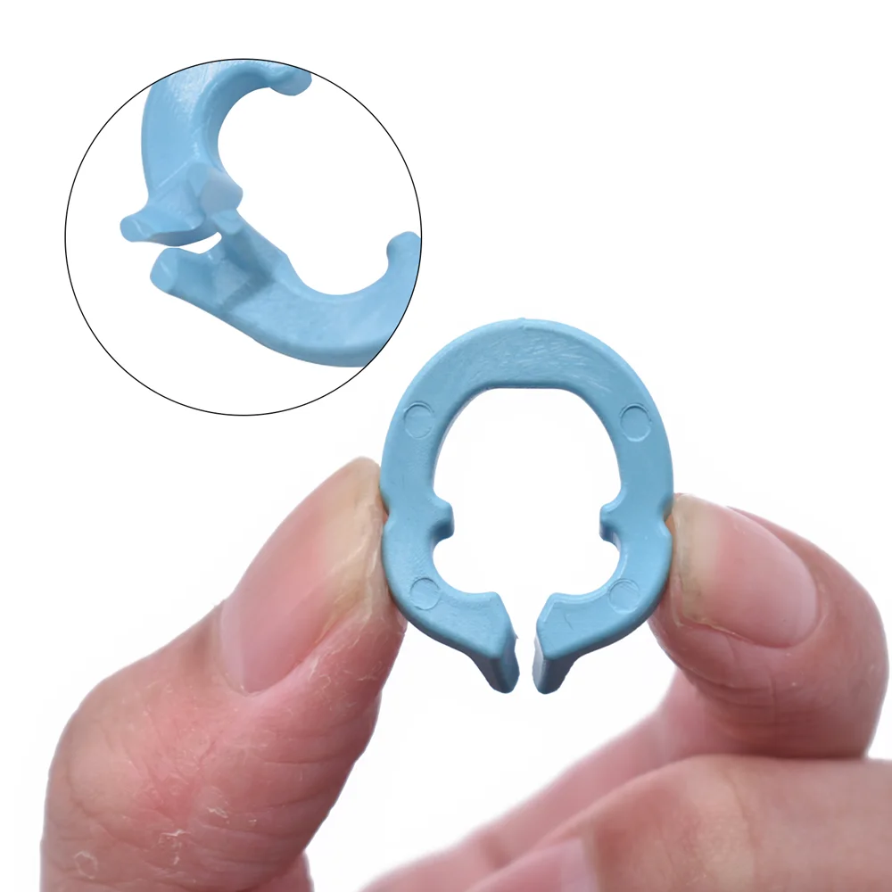 4Pcs/Set Dental Resin Clamping Ring Separator Ring Sectional Contoured Matrices Holder Matrix Autoclavable Fixed Clamp