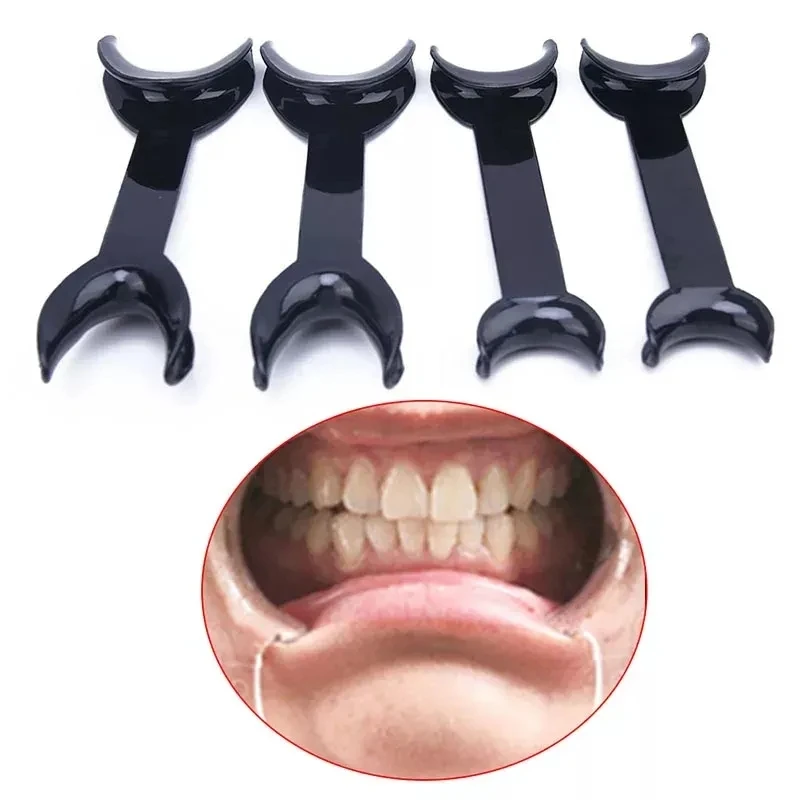 2Pcs Dental Lip Cheek Retractor Mouth Opener Double Head Orthodontic Equipment Professional Oral Clean Dentist Tools Instrument