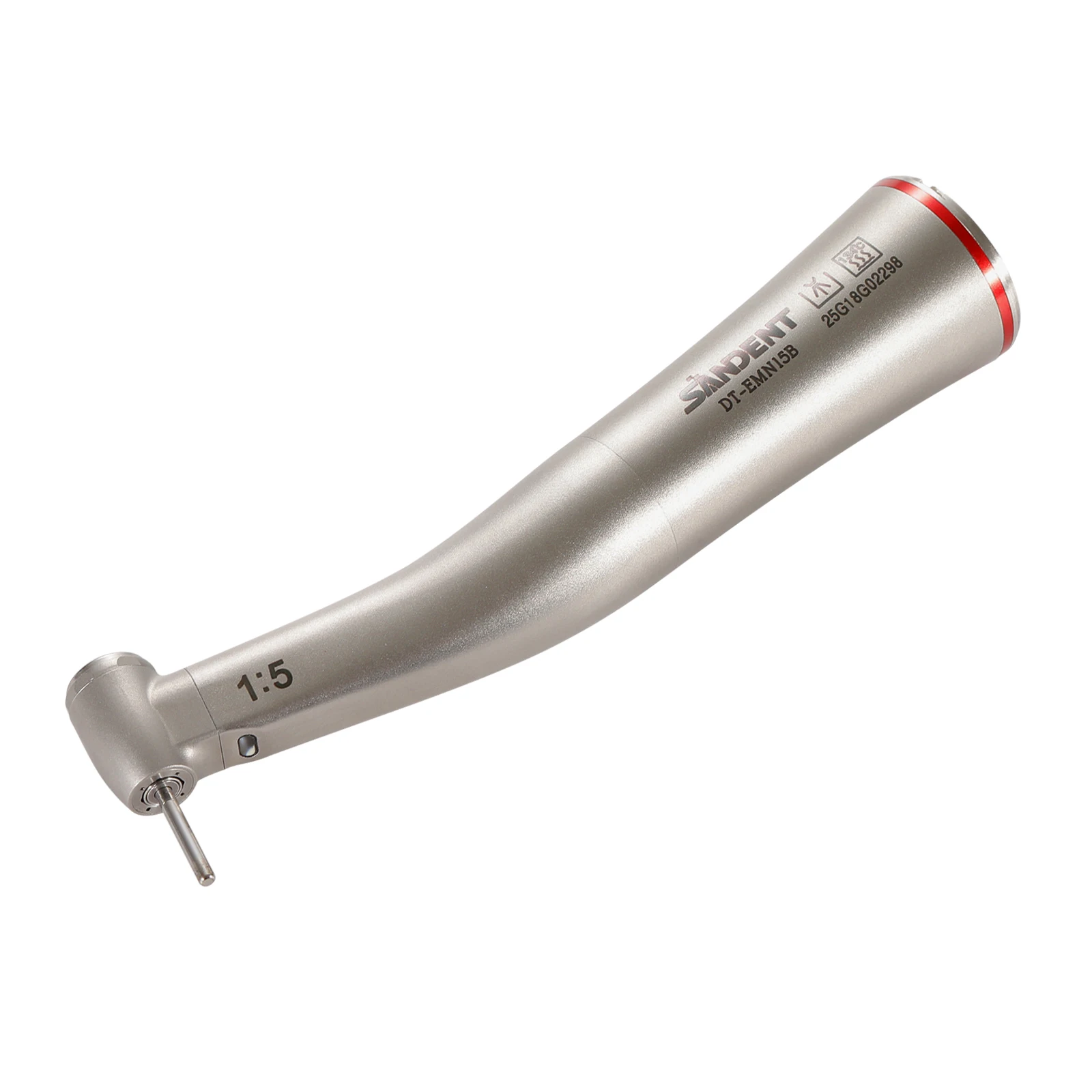 Dental LED Handpiece 1:4.2 45 ° Inner/externa sprayl/1:1/1:5 Increasing Contra Angle Surgical Fiber Optic ceramic bearing