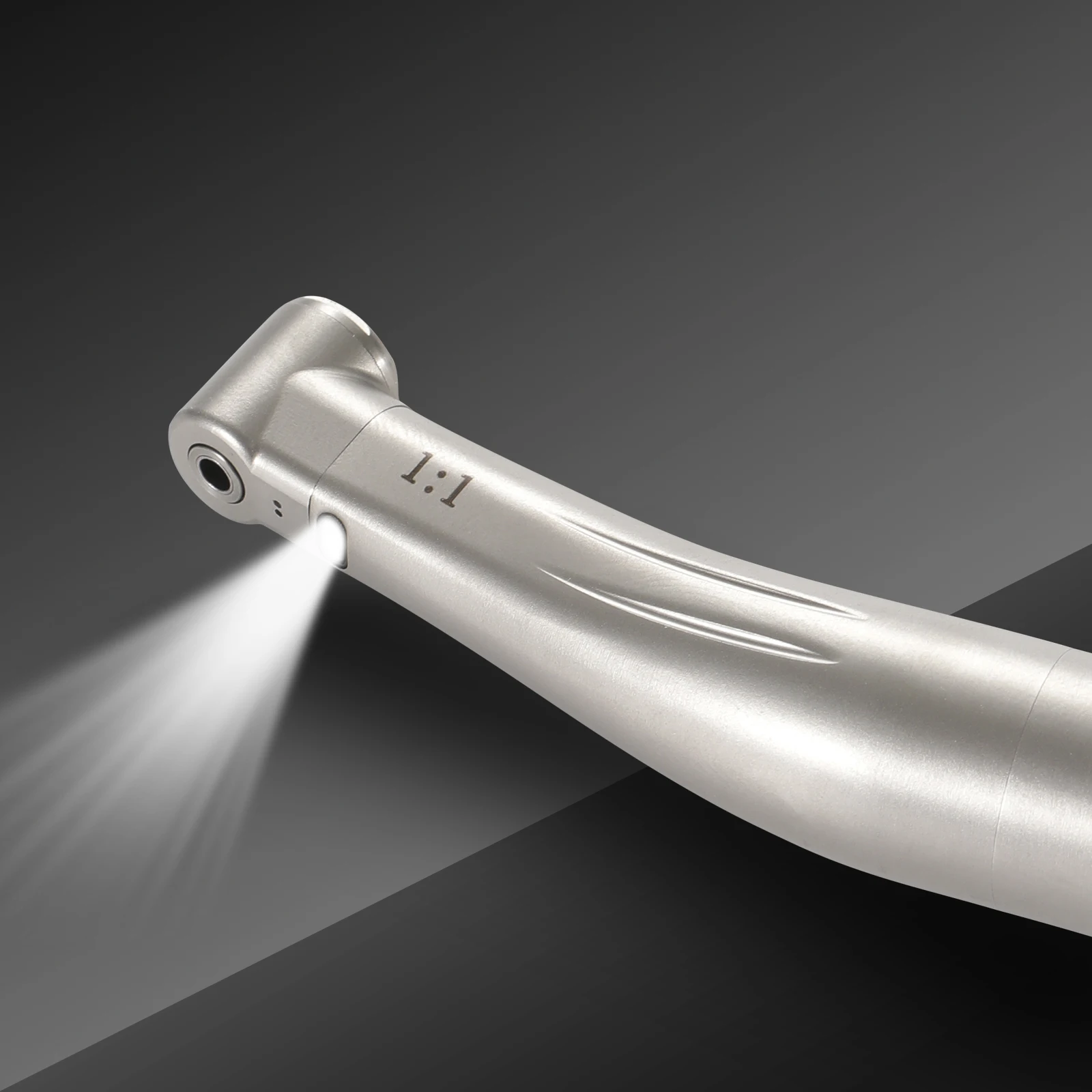 Dental LED Handpiece 1:4.2 45 ° Inner/externa sprayl/1:1/1:5 Increasing Contra Angle Surgical Fiber Optic ceramic bearing