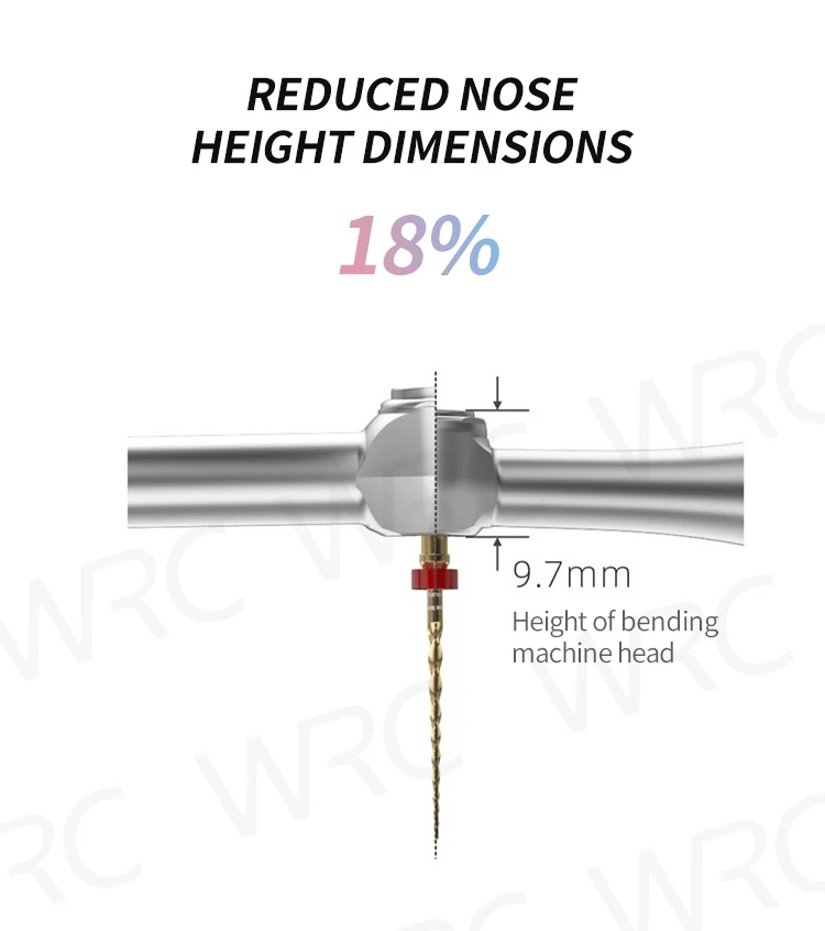 Dental Endo Motor with Apex Locator 2 in 1 Wireless Endodontic Root Canal Treatment 16:1 Contra Angle Dentistry Equipment