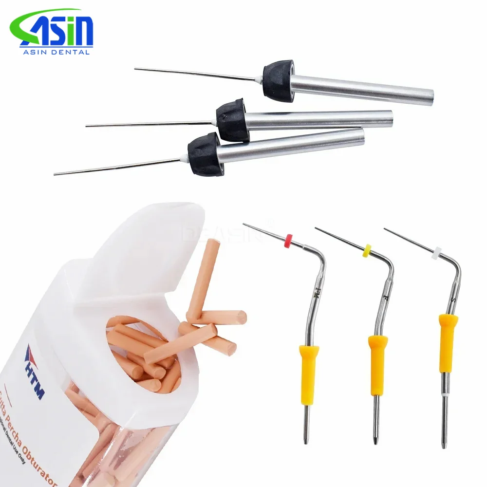 Dental Cordless Endo Obturation Pen Accessories Heat Plunger Gun Needle Gutta Percha Bars