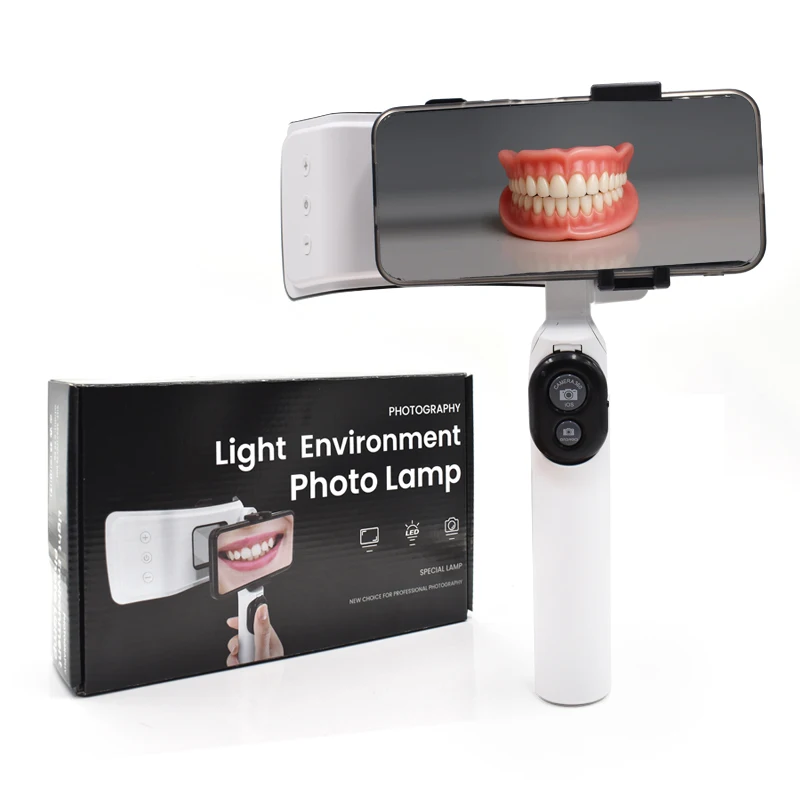JUMTOP Intraoral Dental Photography Light 6000-6500K Color Temperature Dentist Flash Light Oral Filling Lamp