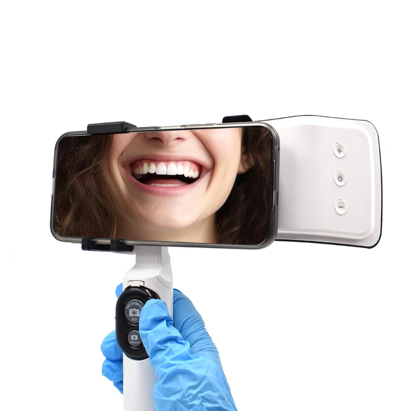 JUMTOP Intraoral Dental Photography Light 6000-6500K Color Temperature Dentist Flash Light Oral Filling Lamp