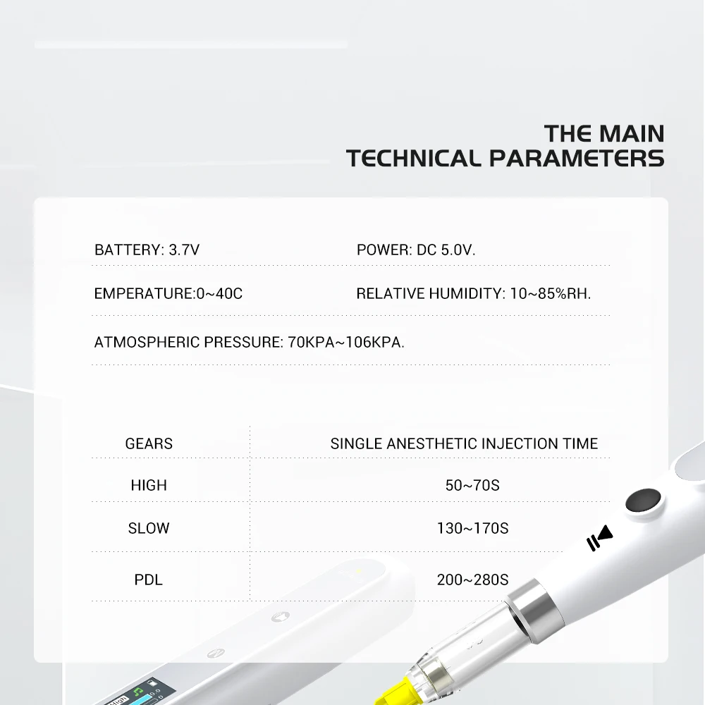 Dental Anesthesia Injector Painless Pen Endodontic Treatment Wireless Oral Local Anesthesia Syringe Root Canal Equipment
