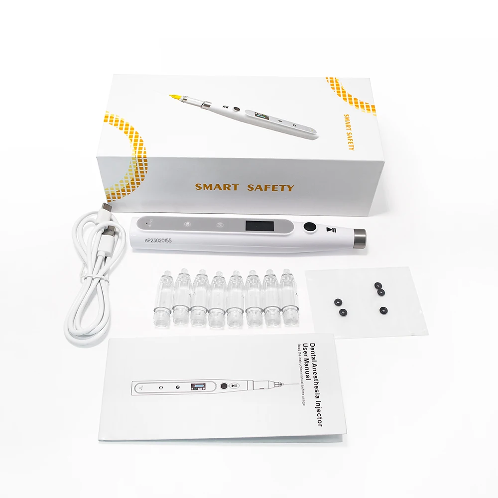 Dental Anesthesia Injector Painless Pen Endodontic Treatment Wireless Oral Local Anesthesia Syringe Root Canal Equipment