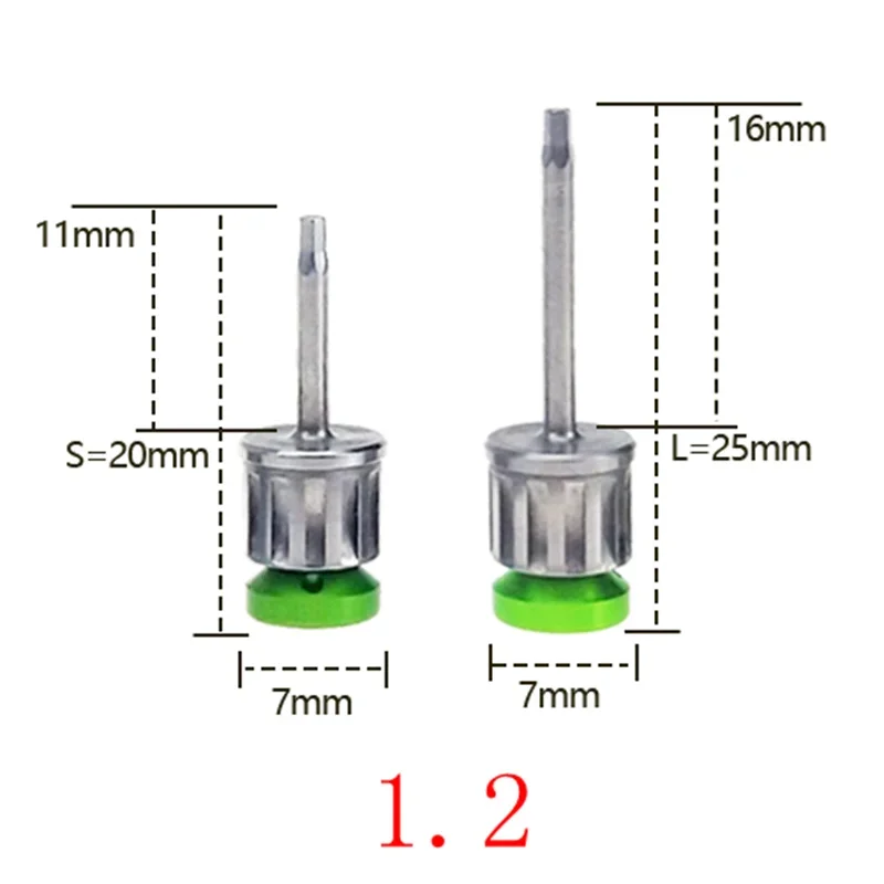 Dental Implant Restoration Tool Kit: 1Pc Universal Implant Torque Screwdrivers Wrench with 10 - 70NCM