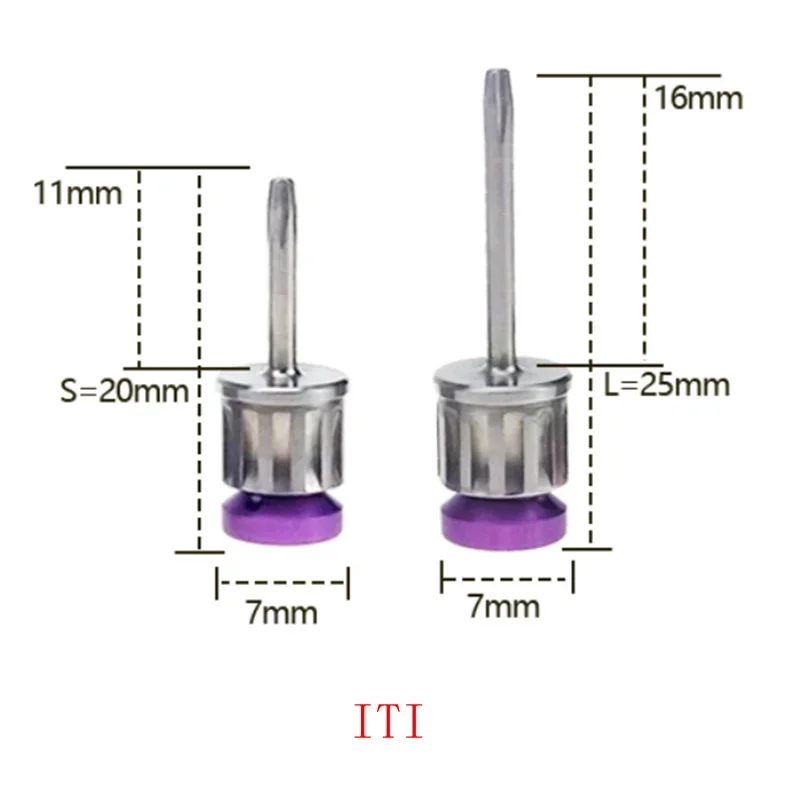 Dental Implant Restoration Tool Kit: 1Pc Universal Implant Torque Screwdrivers Wrench with 10 - 70NCM