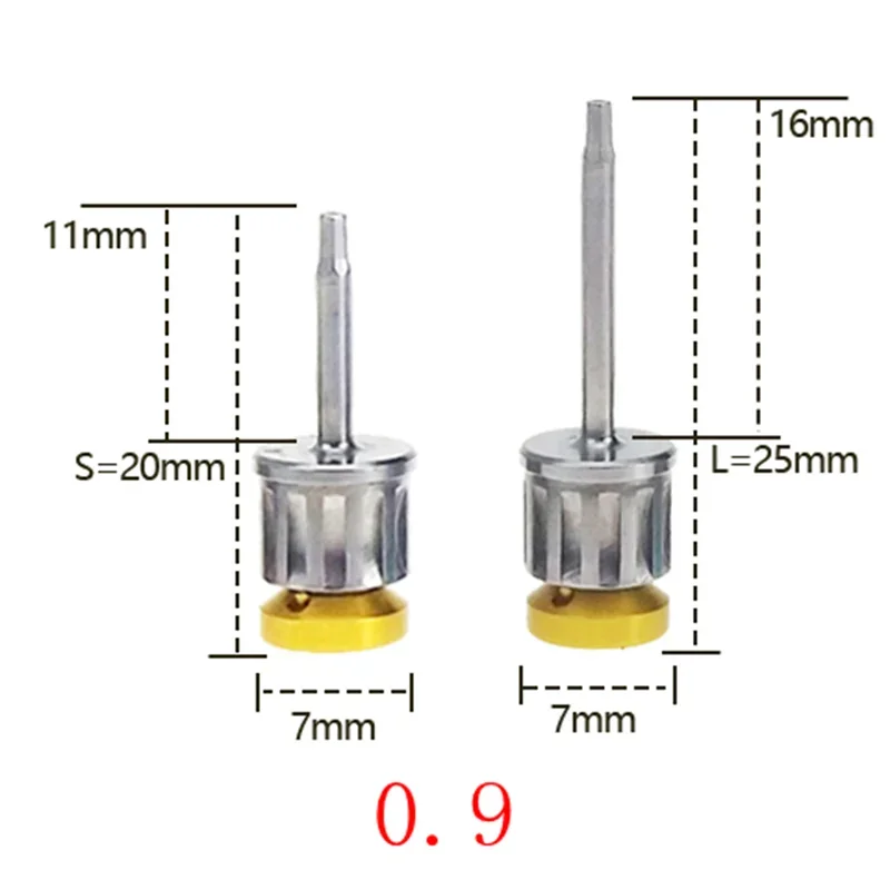 Dental Implant Restoration Tool Kit: 1Pc Universal Implant Torque Screwdrivers Wrench with 10 - 70NCM
