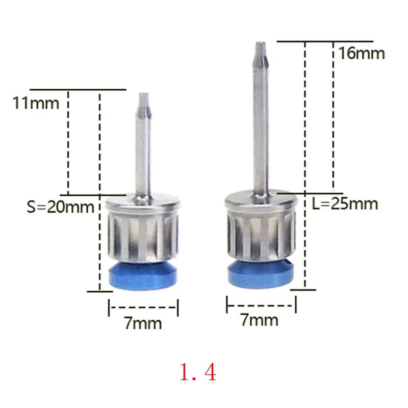 Dental Implant Restoration Tool Kit: 1Pc Universal Implant Torque Screwdrivers Wrench with 10 - 70NCM