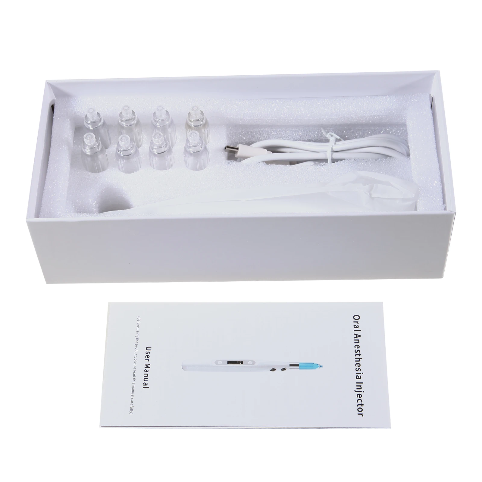 Portable Dental Painless Oral Local Anesthesia Pen Delivery Device with LCD display & Dose tone