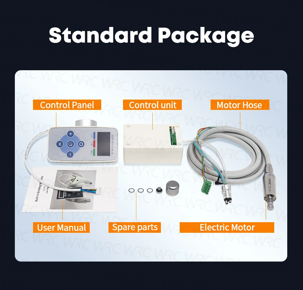 Blue Dental Brushless LED Micromotor Built-in Electric Micro Motor for Dentist Equipment Professional Dentistry Tool Accessories