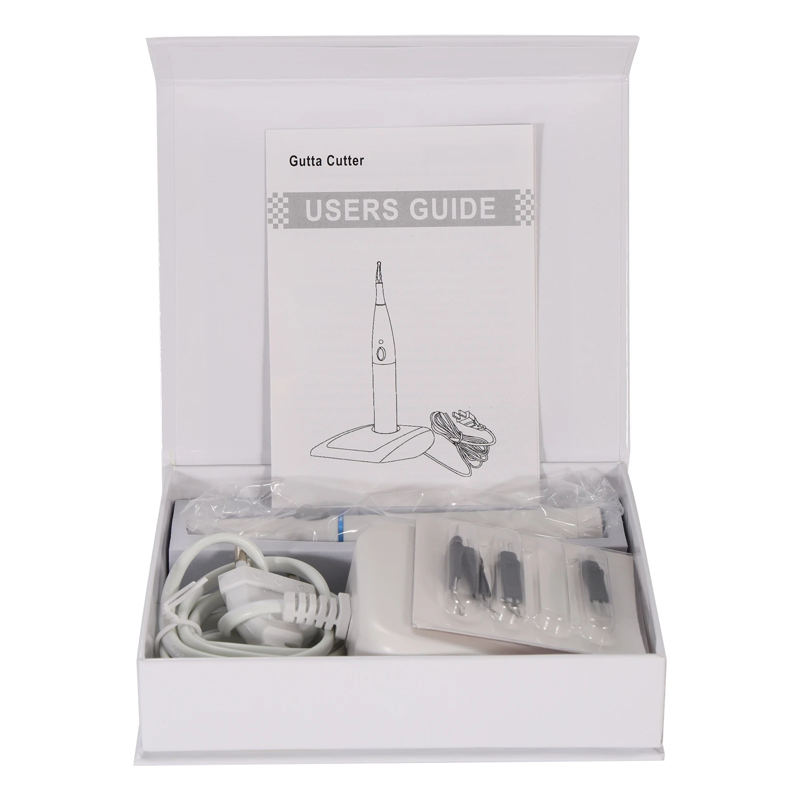 SANDENT Cordless Dental Gutta Percha Tooth Gum Cutter Clinic Machine Dental Heating Cutter with Heated 4 Tips