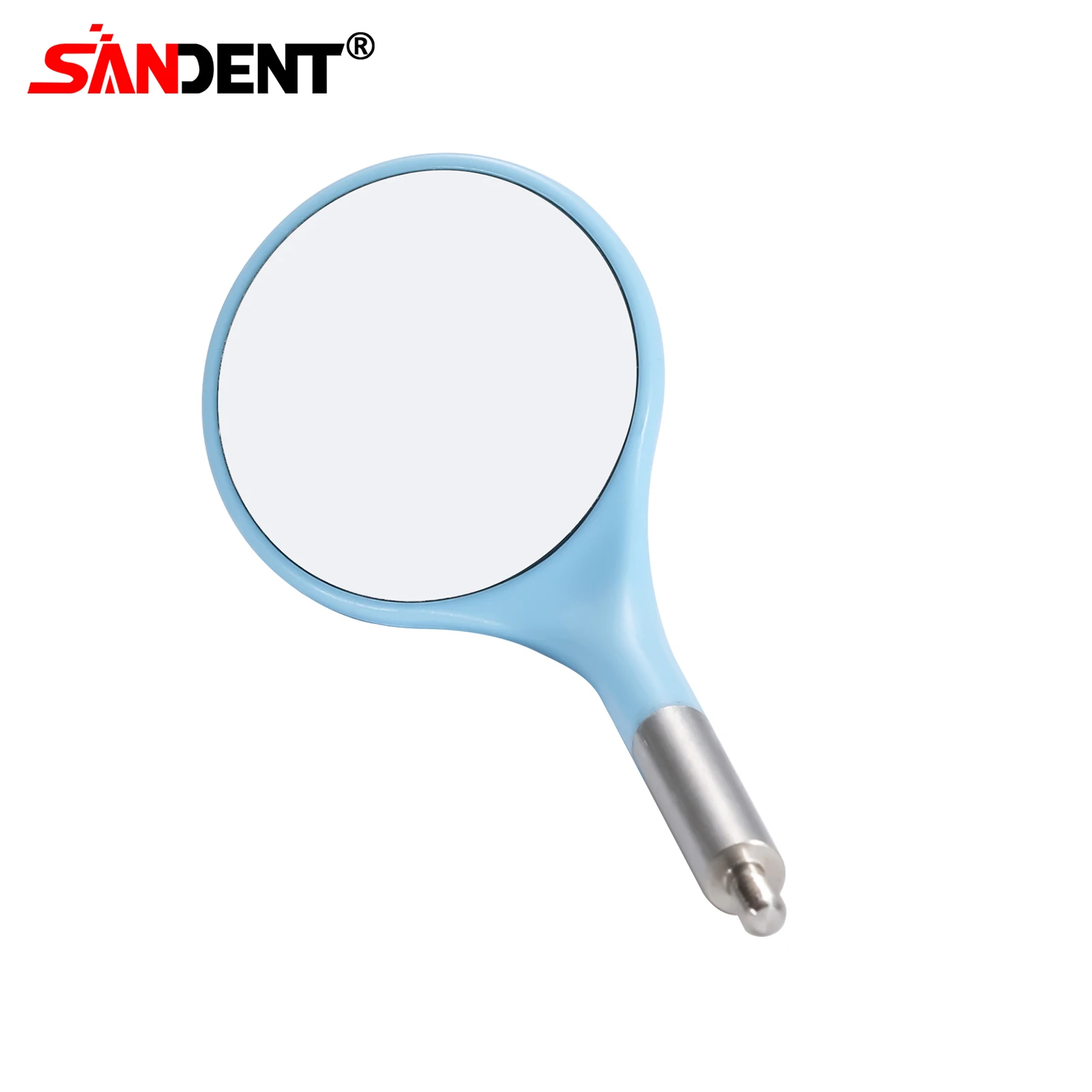 Dental Single/Double Sided Anti-fog Mouth Mirror Oral Mirrors With Handle 18/24mm Autoclavable Replace12PCS Ultra-clear Mirrors