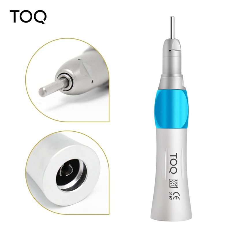 TOQ TOP Saling180~250 KPa Dental LED High & Low Speed Handpiece Kit Straight Contra Angle Air Turbine 2/4 Hole M4 / B2 Whole Set