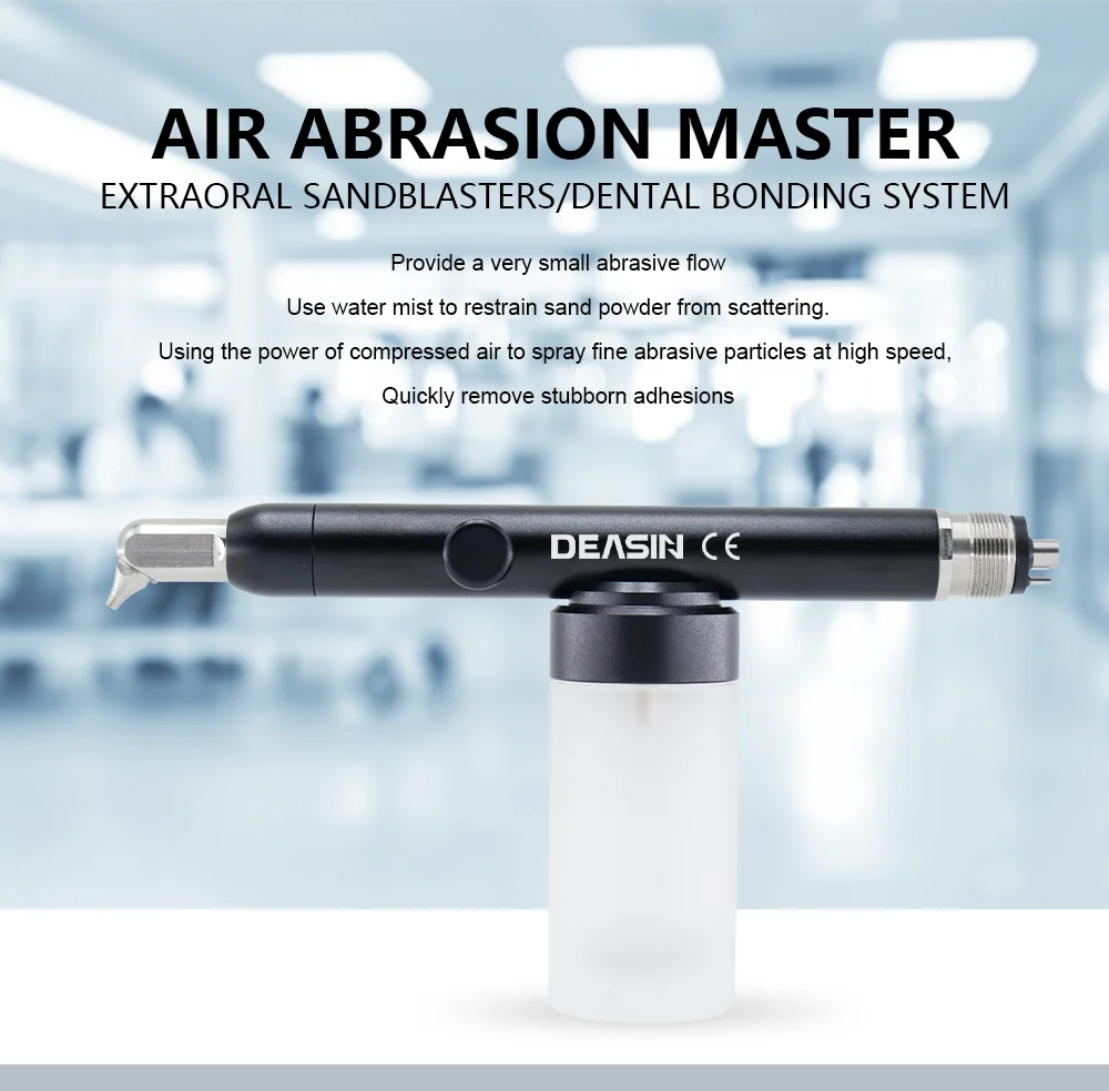 Dental Aluminum Oxide Micro blaster/ Alumina Air Abrasion Polisher Sandblasting Sandblaster teeth whitening pen 2/4hole