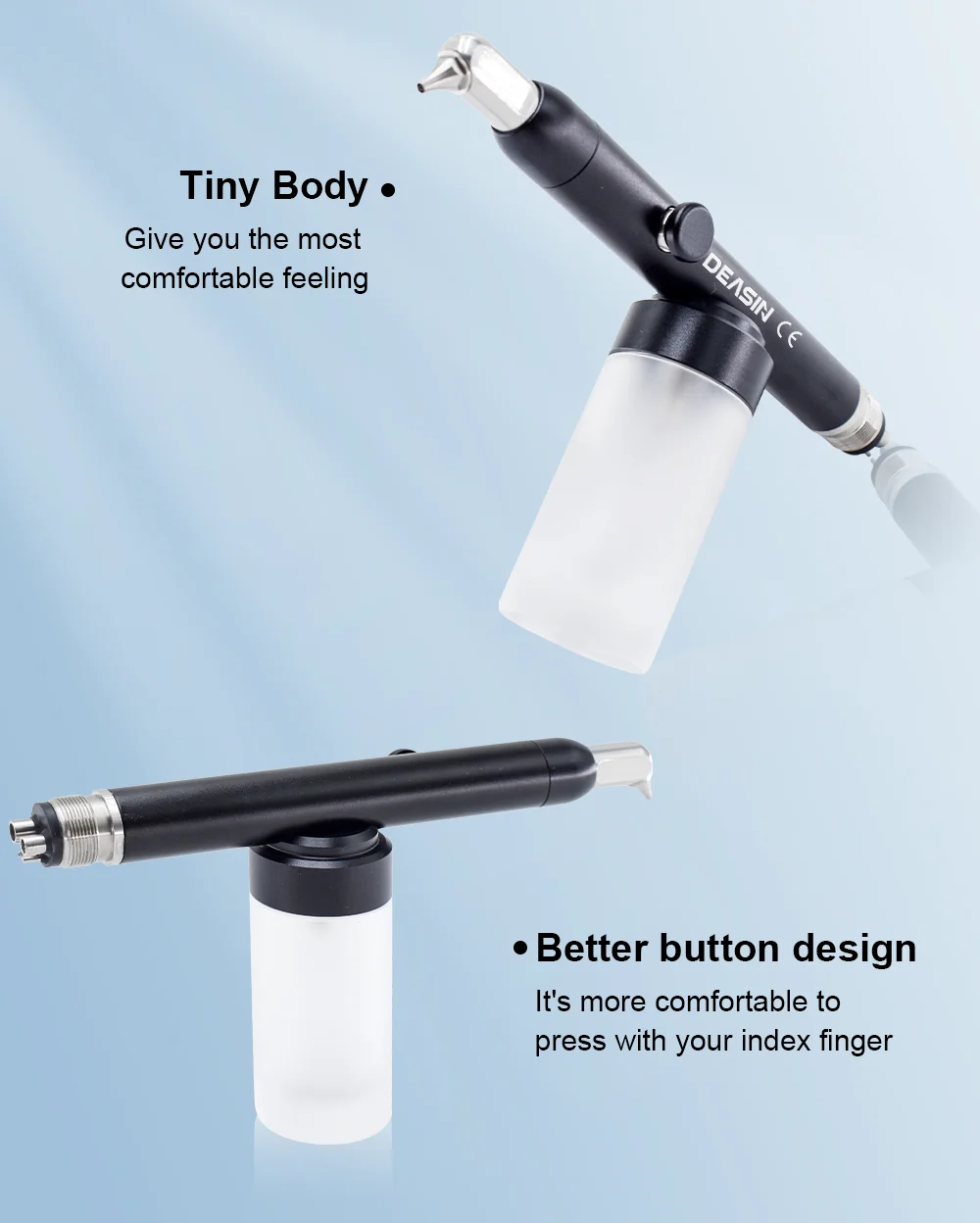 Dental Aluminum Oxide Micro blaster/ Alumina Air Abrasion Polisher Sandblasting Sandblaster teeth whitening pen 2/4hole