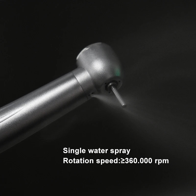 Dental Air Turbine High Speed Handpiece 360,000rpm Autoclavable Ceramic Bearings Single Spray Dental Lab Equipment for Dentist