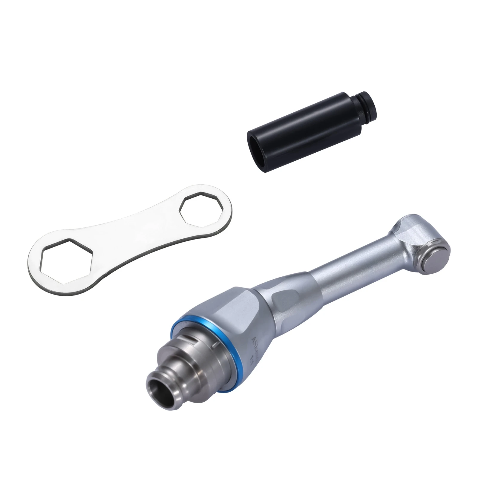 1/5/10Pcs Dental 1:1 Mini Contra Angle Head Push Button For Endodontic Endo Motor Ni-Ti files Chuck