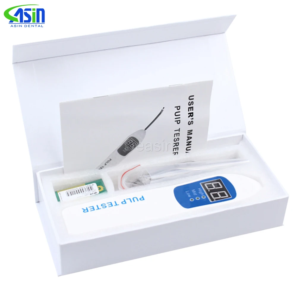 C-Pulse Dental Pulp Vitality Tester – Endodontic Pulp Testing Device for Root Canal Diagnosis, Dentist Clinic Tool