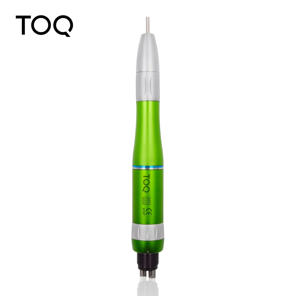 Low Speed Handpiece Kit Air Turbine Straight Contra Angle Air Motor Inner Water Spray 2/4Holes Turbine Handpiece Colorful