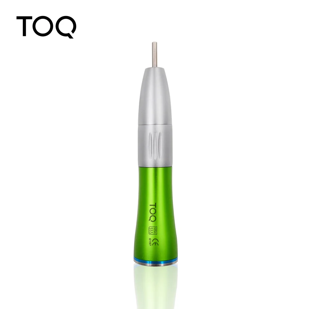 Low Speed Handpiece Kit Air Turbine Straight Contra Angle Air Motor Inner Water Spray 2/4Holes Turbine Handpiece Colorful