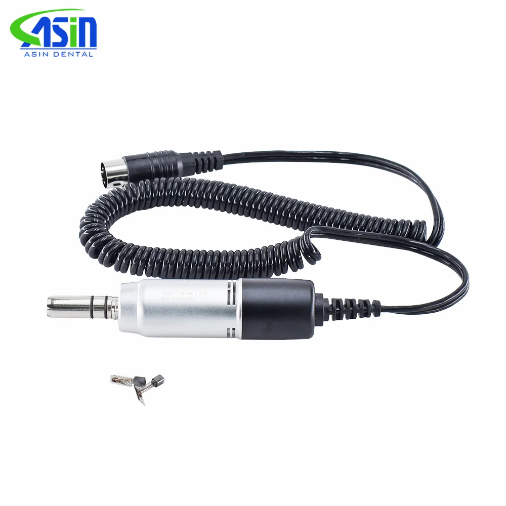 DEASIN Dental Lab 35000rpm Micromotor E-Type Electric Motor /Contra Angle /Straight Nosecone Handpiece Polishing Dentistry Tool