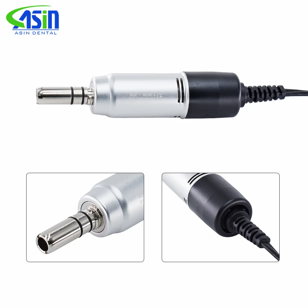 DEASIN Dental Lab 35000rpm Micromotor E-Type Electric Motor /Contra Angle /Straight Nosecone Handpiece Polishing Dentistry Tool
