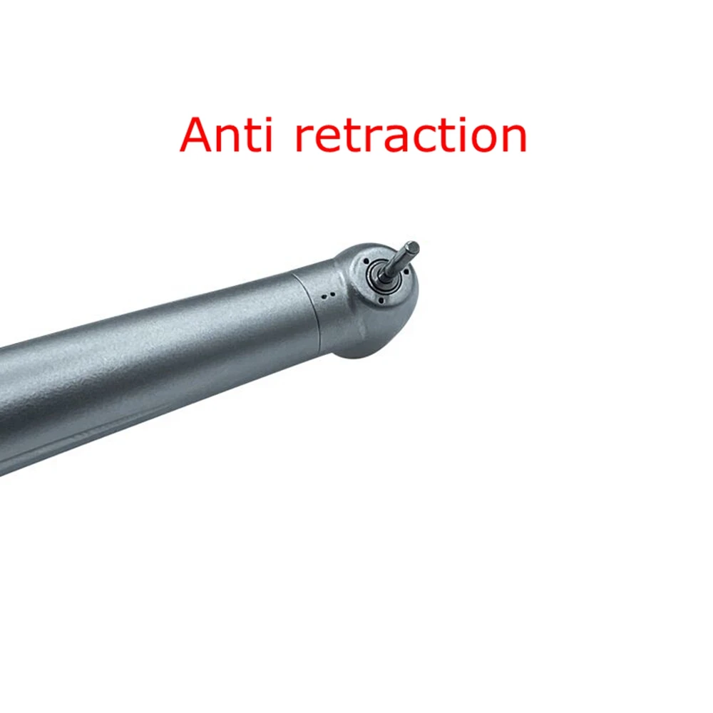 Dental High Speed Handpiece Non-LED Light Push Button Anti Retraction Air Turbine Handle Cartridge Rotor Dentista Tools
