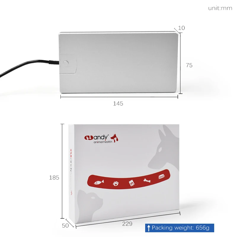 JUMTOP Dental RVG Sensor Animal Dog Cat Digital X Ray Imaging System Veterinary Equipment
